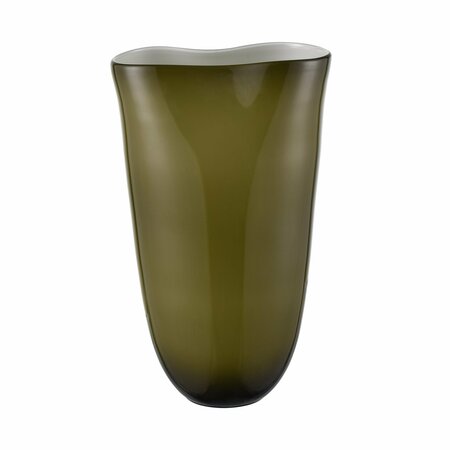 ELK SIGNATURE Braund Vase - Olive H0047-10981